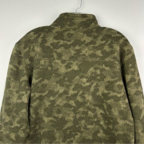 The North Face Sherpa Lined Sweater Knit 1/4 zip Fleece Pullover Jacket Men’s M - Picture 13 of 14